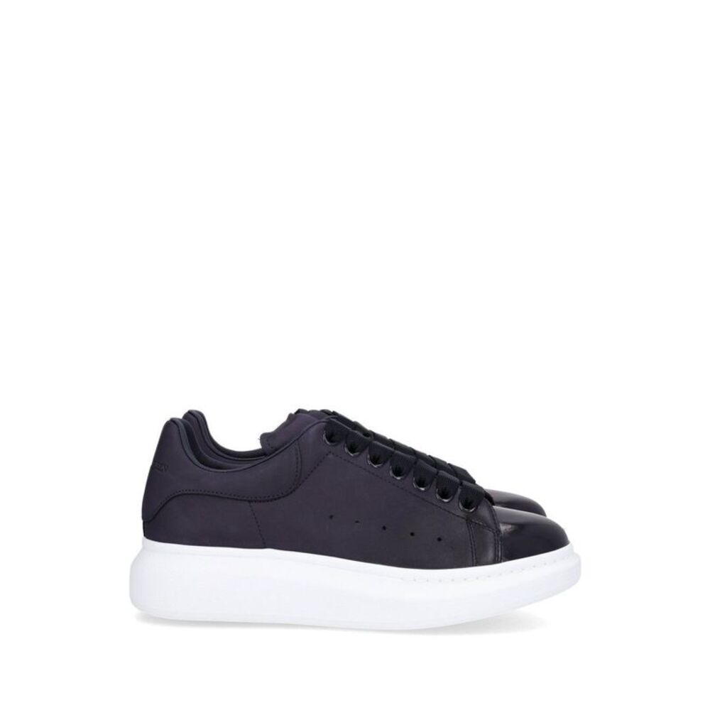 Mcqueen Men Oversized Leather Sneakers